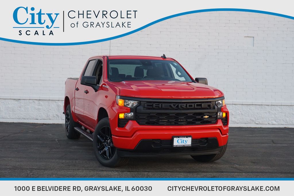 2025 Chevrolet Silverado 1500 Custom Crew Cab 4WD
