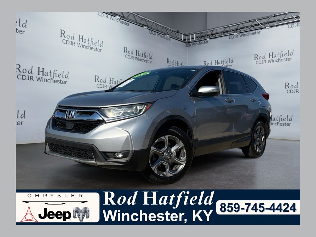 Lunar Silver Metallic 2019 Honda CR-V SUV / Crossover Front-Wheel Drive Continuously Variable Transmission