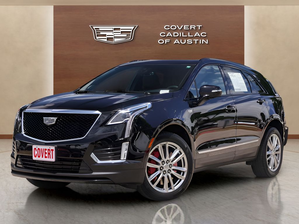 Stellar Black Metallic 2022 Cadillac XT5 SUV / Crossover Four-Wheel Drive 9-Speed Automatic