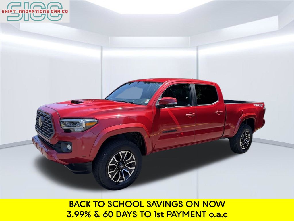 Barcelona Red Metallic 2020 Toyota Tacoma Pickup Truck Four-Wheel Drive 6-Speed Automatic