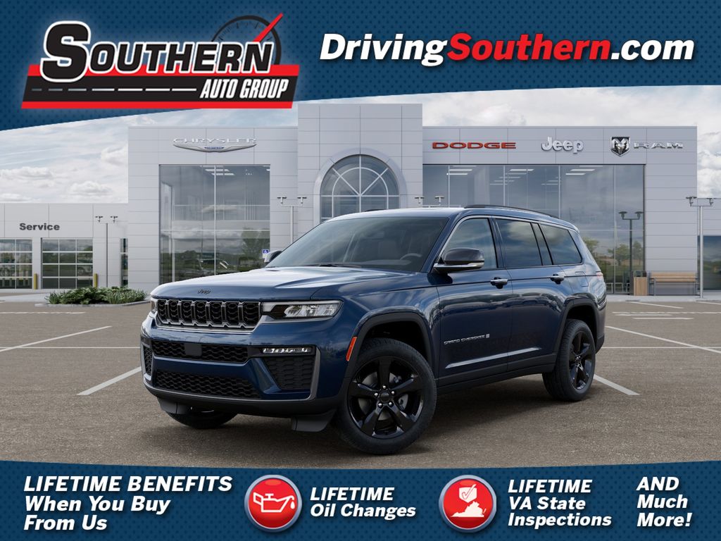 Fathom Blue Pearlcoat 2026 Jeep Grand Cherokee L SUV / Crossover Four-Wheel Drive 8-Speed Automatic