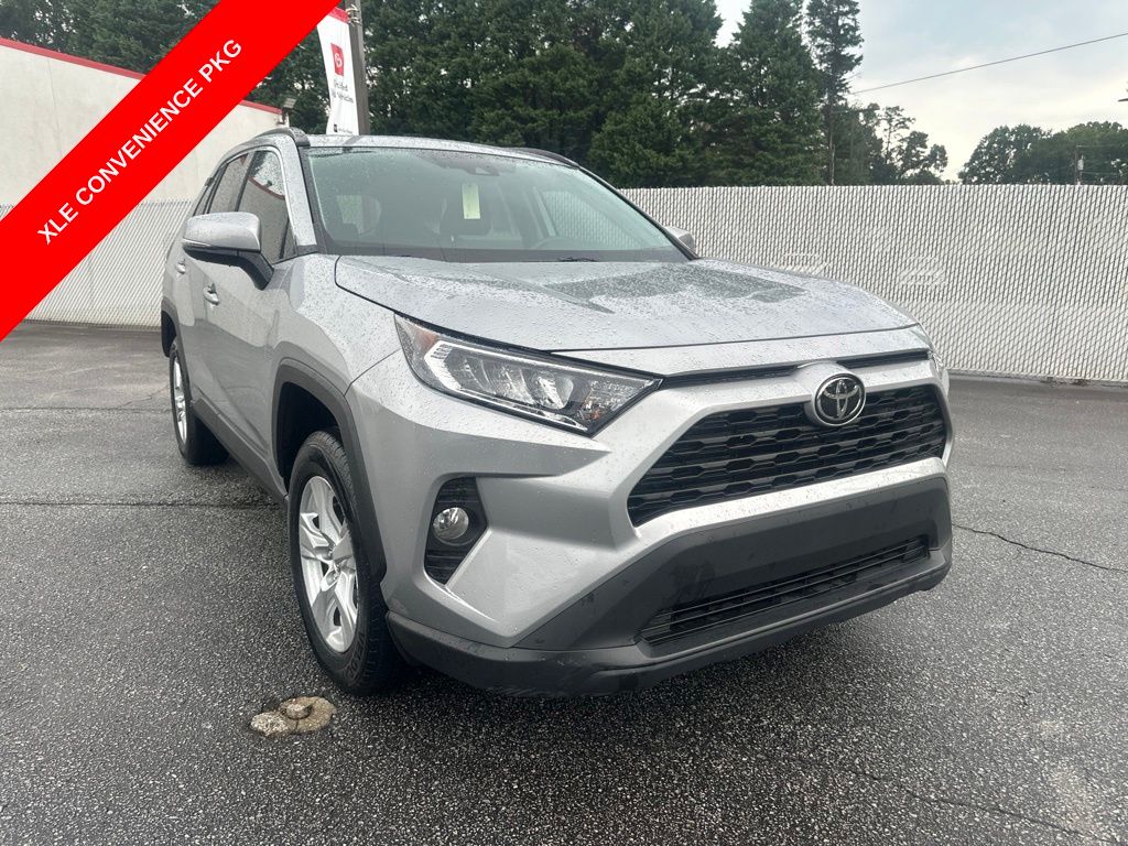 Silver Sky Metallic 2019 Toyota RAV4 SUV / Crossover All-Wheel Drive 8-Speed Automatic