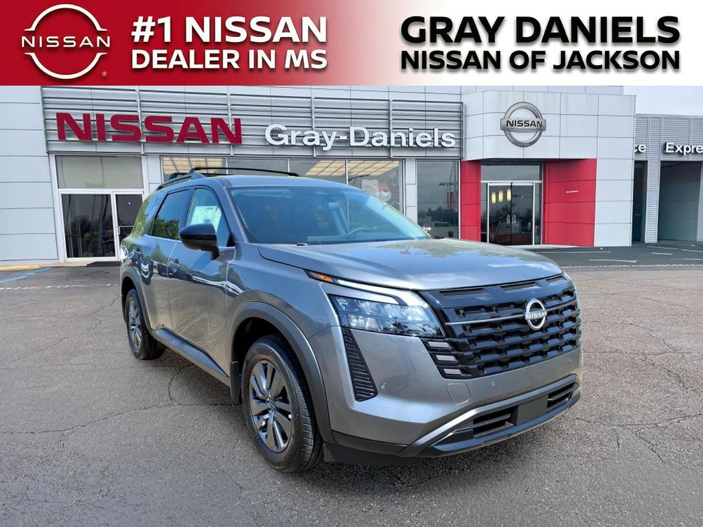 Gray (Gun Metallic) 2026 Nissan Pathfinder SUV / Crossover Front-Wheel Drive 9-Speed Automatic