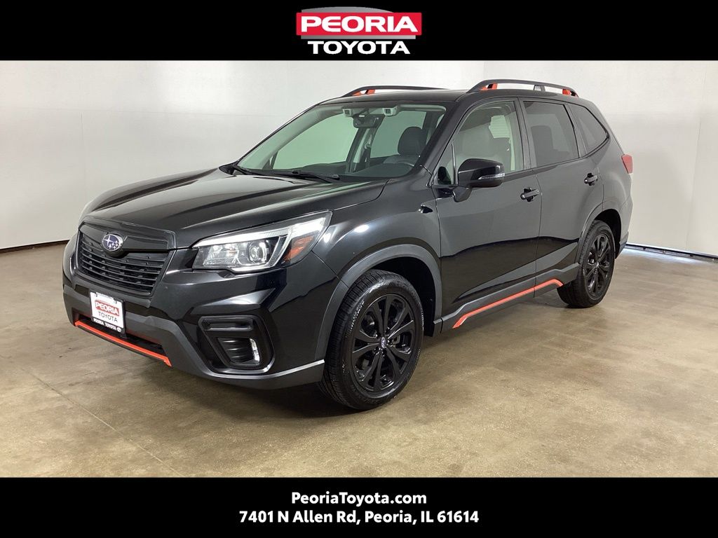 Crystal Black Silica 2020 Subaru Forester SUV / Crossover All-Wheel Drive Continuously Variable Transmission
