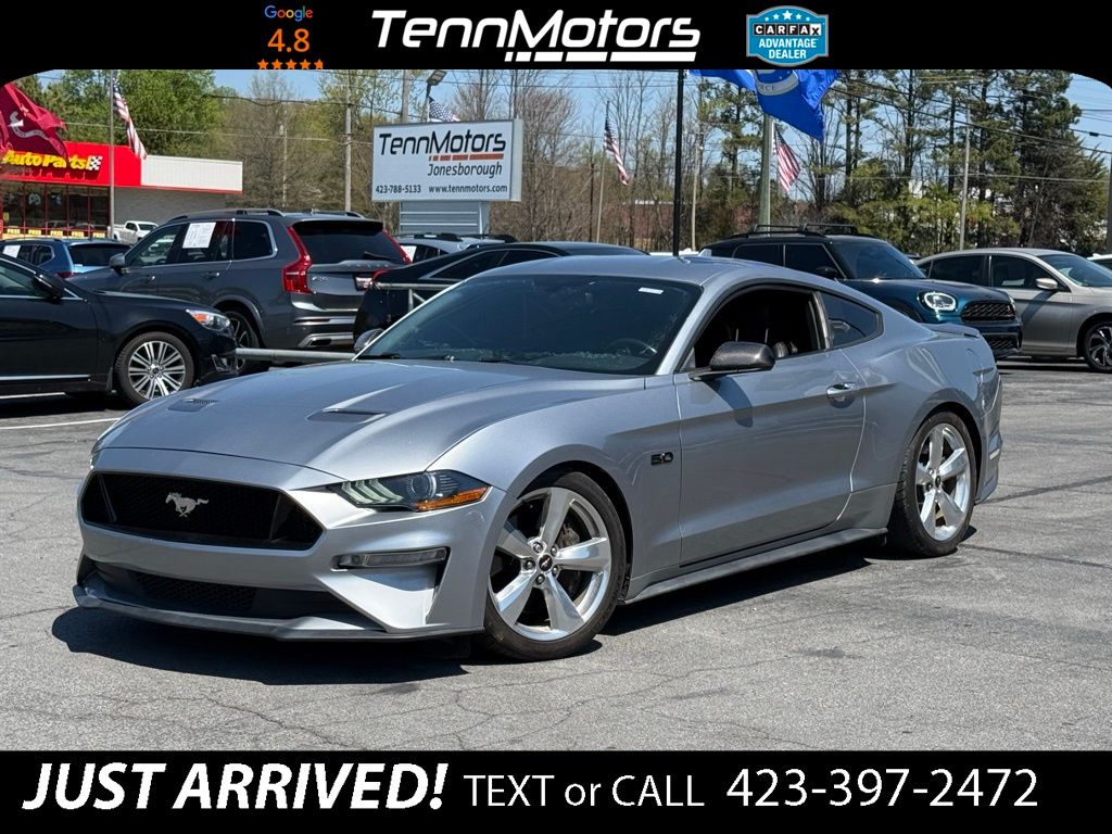 Silver Metallic 2020 Ford Mustang GT Premium Coupe RWD Coupe Rear-Wheel Drive Automatic