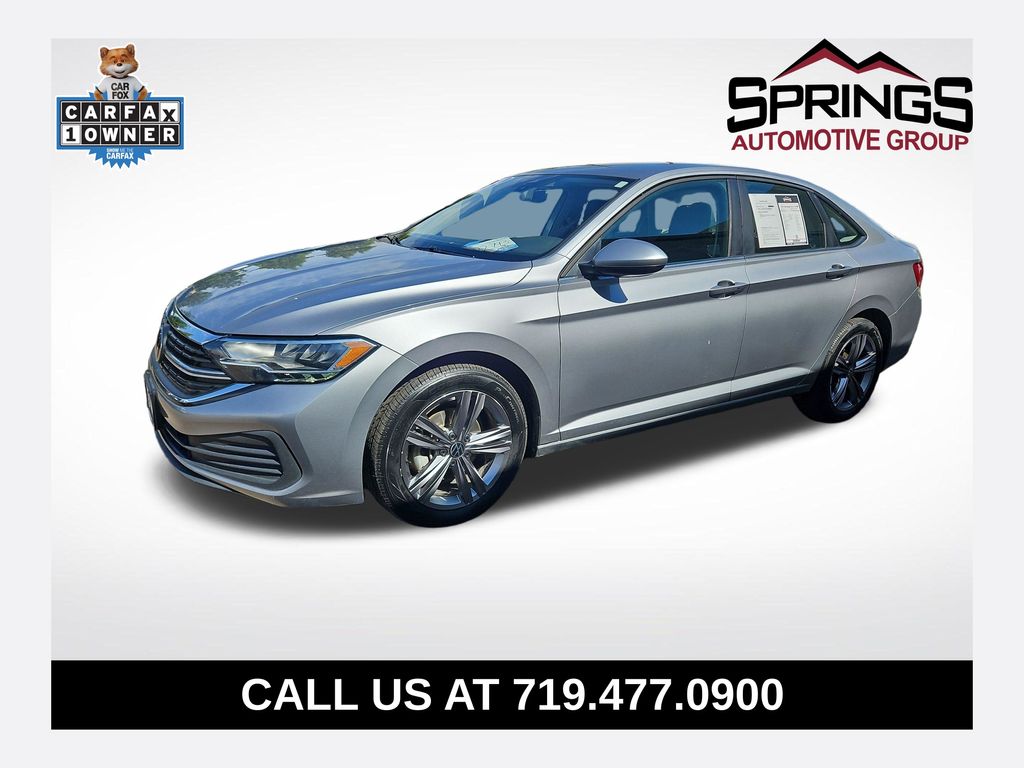 Gray 2024 Volkswagen Jetta Sedan Front-Wheel Drive 8-Speed Automatic