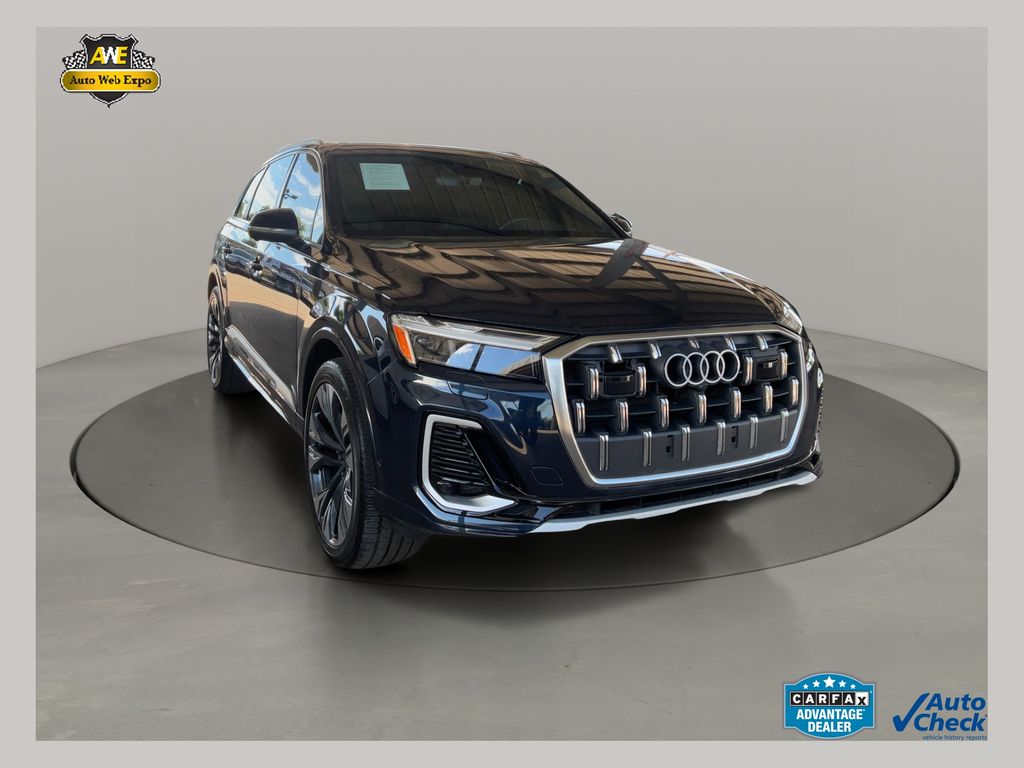 Waitomo Blue Metallic 2025 Audi Q7 quattro Premium 45 TFSI SUV / Crossover All-Wheel Drive 8-Speed Automatic
