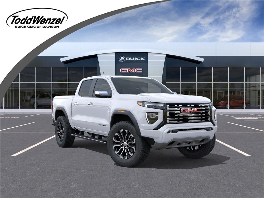 Summit White 2026 GMC Canyon Pickup Truck Four-Wheel Drive 8-Speed Automatic