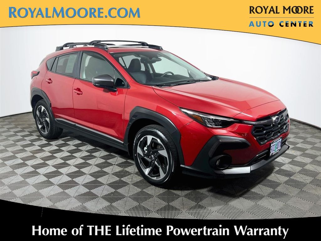 Lithium Red Pearl 2025 Subaru Crosstrek SUV / Crossover All-Wheel Drive Continuously Variable Transmission