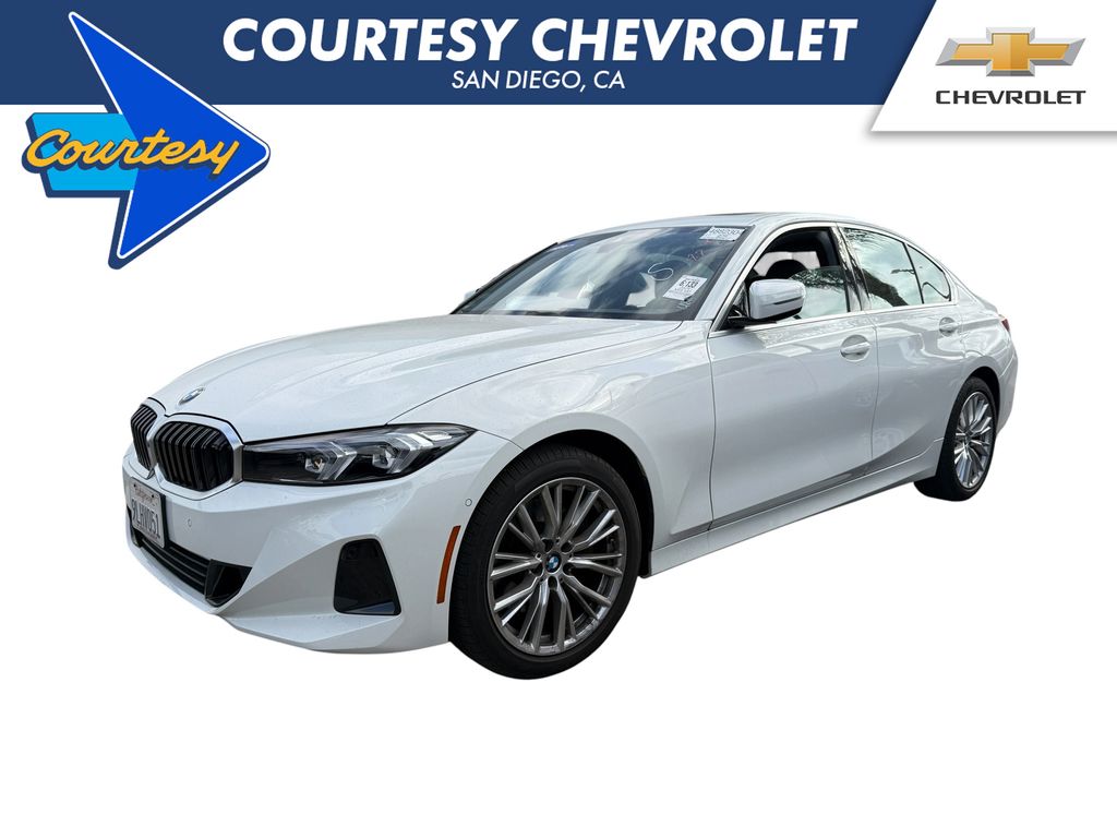 Alpine White 2024 BMW 3 Series Sedan Rear-Wheel Drive 8-Speed Automatic