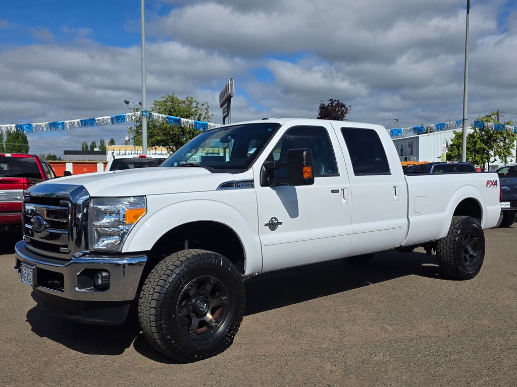 Oxford White 2015 Ford F-350 Super Duty Pickup Truck Four-Wheel Drive 6-Speed Automatic