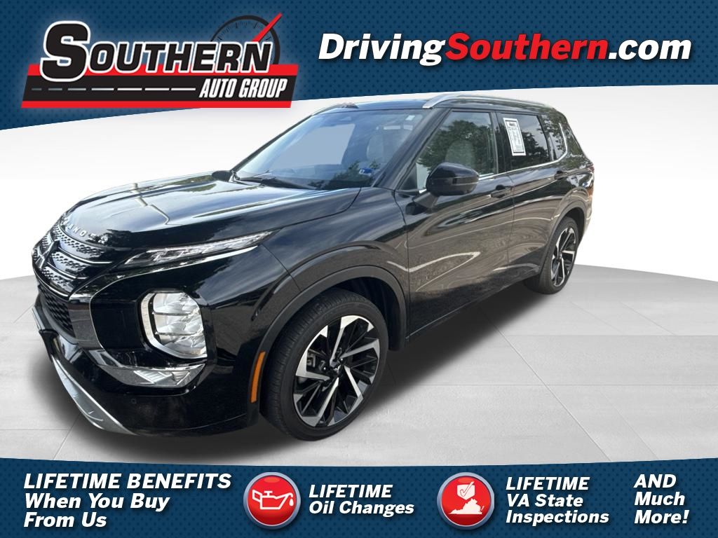 Labrador Black Pearl 2024 Mitsubishi Outlander SUV / Crossover All-Wheel Drive Continuously Variable Transmission