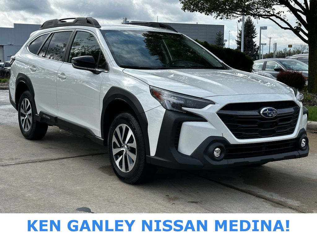 Crystal White Pearl 2024 Subaru Outback Premium AWD SUV / Crossover All-Wheel Drive Continuously Variable Transmission