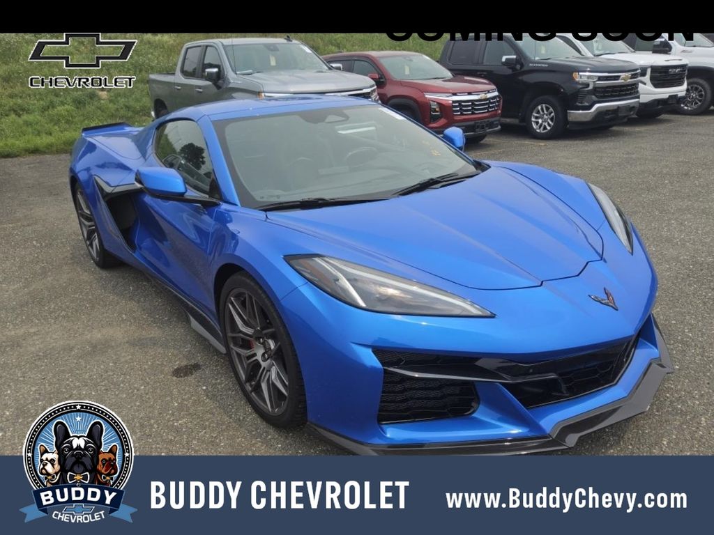 Riptide Blue 2024 Chevrolet Corvette Coupe Rear-Wheel Drive 8-Speed Dual Clutch
