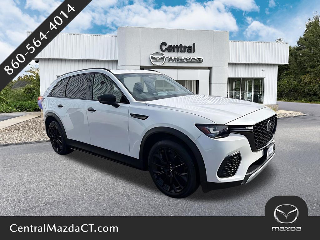 Rhodium White Premium 2025 Mazda CX-70 3.3 Turbo Premium Plus AWD SUV / Crossover All-Wheel Drive 8-Speed Automatic