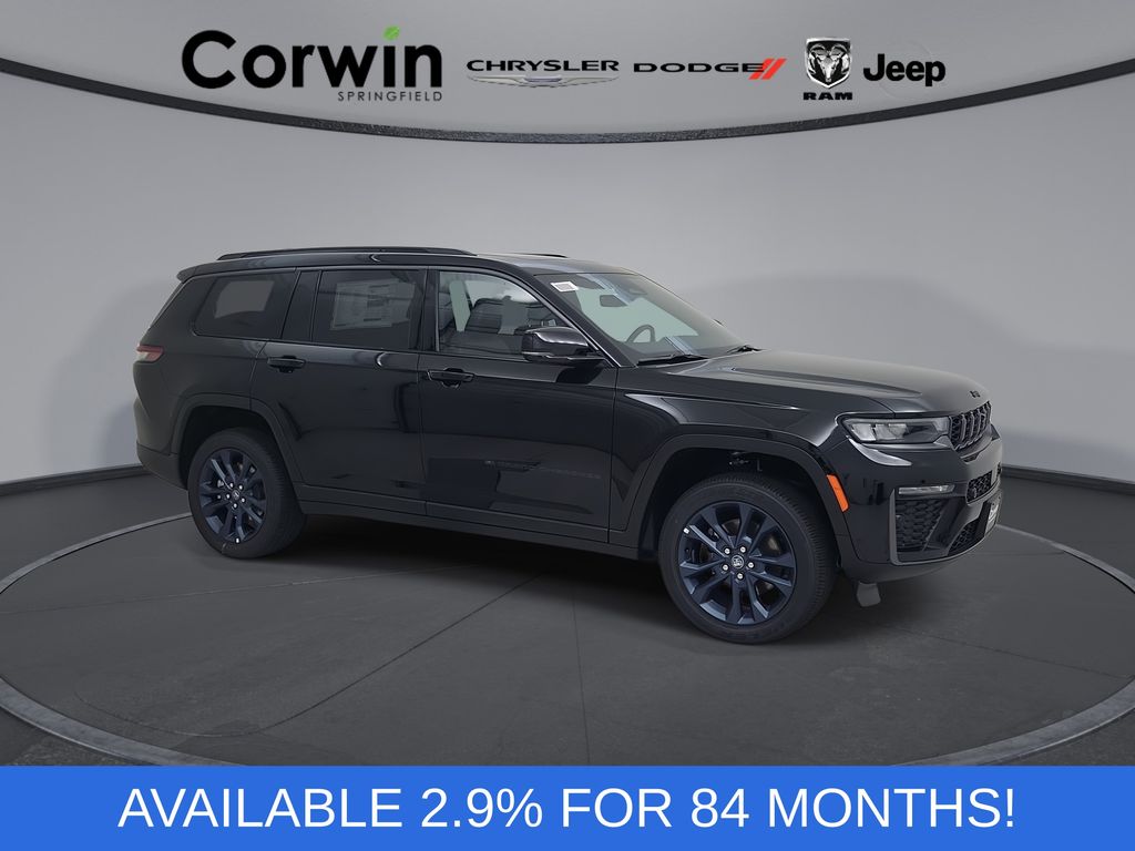 Diamond Black Crystal Pearlcoat 2026 Jeep Grand Cherokee L SUV / Crossover Four-Wheel Drive 8-Speed Automatic