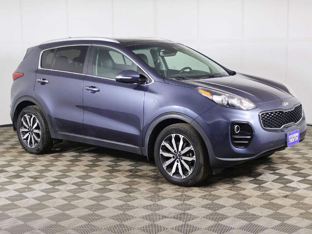 Used 2017 Blue Kia EX image 2