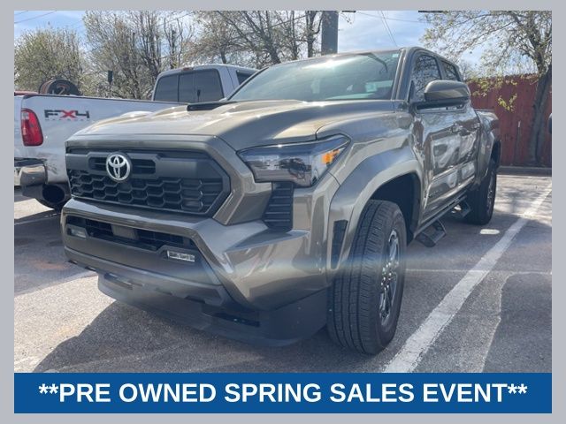 Champagne 2025 Toyota Tacoma TRD Sport Double Cab RWD Pickup Truck 4X2 8-Speed Automatic