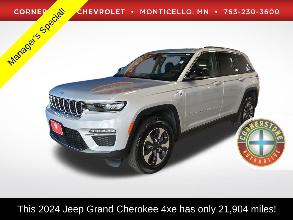 Silver Zynith 2024 Jeep Grand Cherokee 4xe SUV / Crossover Four-Wheel Drive 8-Speed Automatic