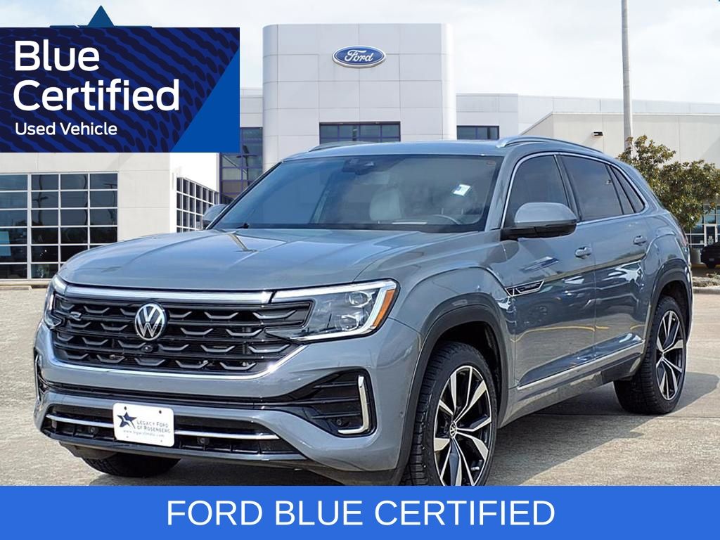 2024 Volkswagen Atlas Cross Sport 2.0T SEL Premium R-Line Gray at DeMontrond Auto Country