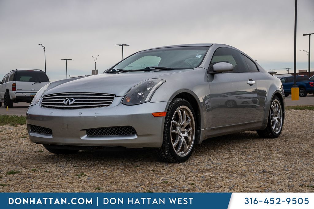 Gray (Diamond Graphite) 2005 INFINITI G35 Coupe RWD Coupe Rear-Wheel Drive 5-Speed Automatic Overdrive