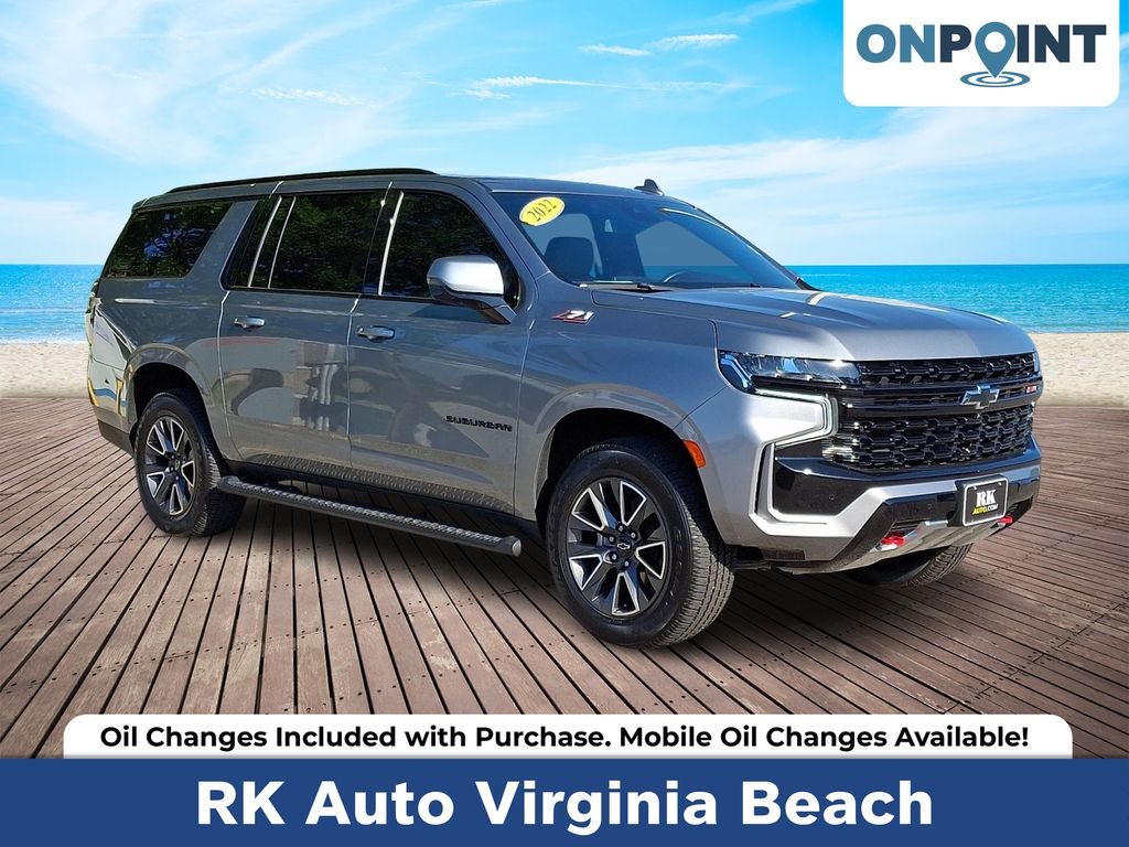 Sterling Gray Metallic 2023 Chevrolet Suburban Z71 4WD SUV / Crossover Four-Wheel Drive