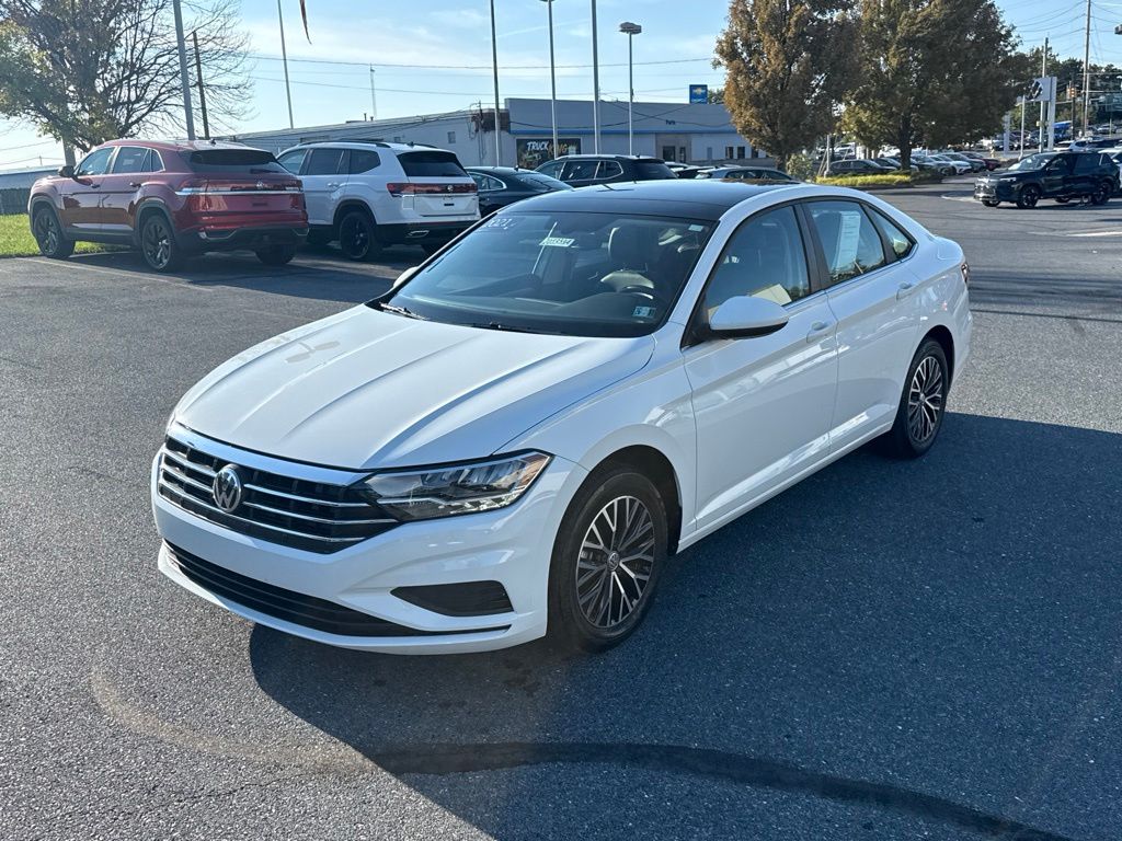 2021 Volkswagen Jetta 1.4T SE White at Bob Ruth Ford