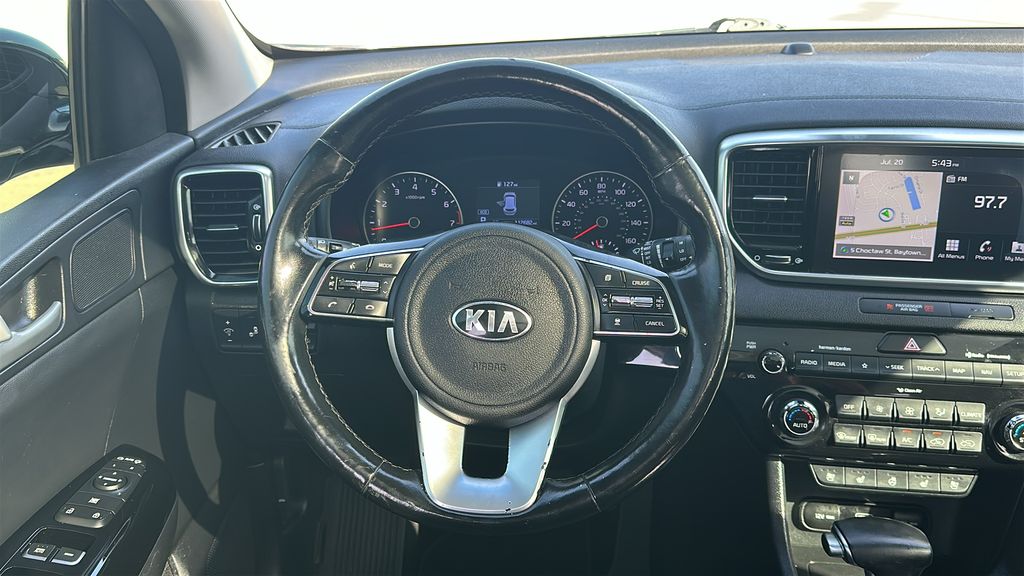 2020 Kia Sportage EX Red at Shottenkirk Kia Fort Bend
