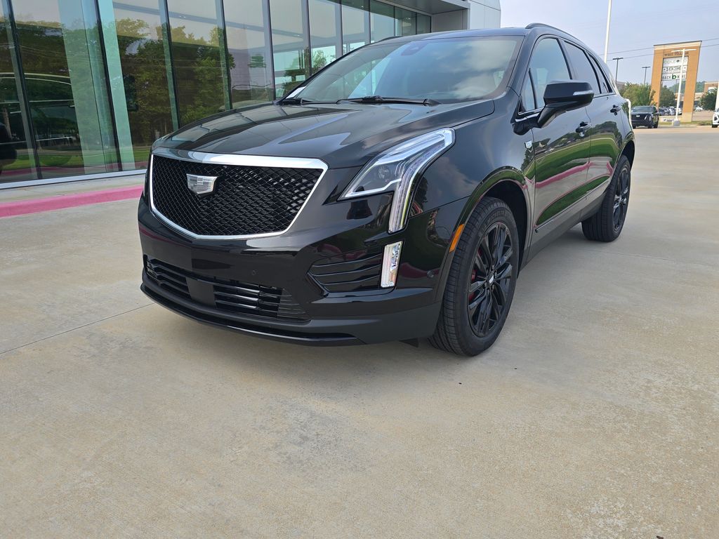 Stellar Black Metallic 2026 Cadillac XT5 SUV / Crossover Four-Wheel Drive 9-Speed Automatic