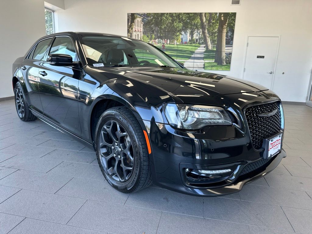 Gloss Black 2023 Chrysler 300 Sedan All-Wheel Drive 8-Speed Automatic