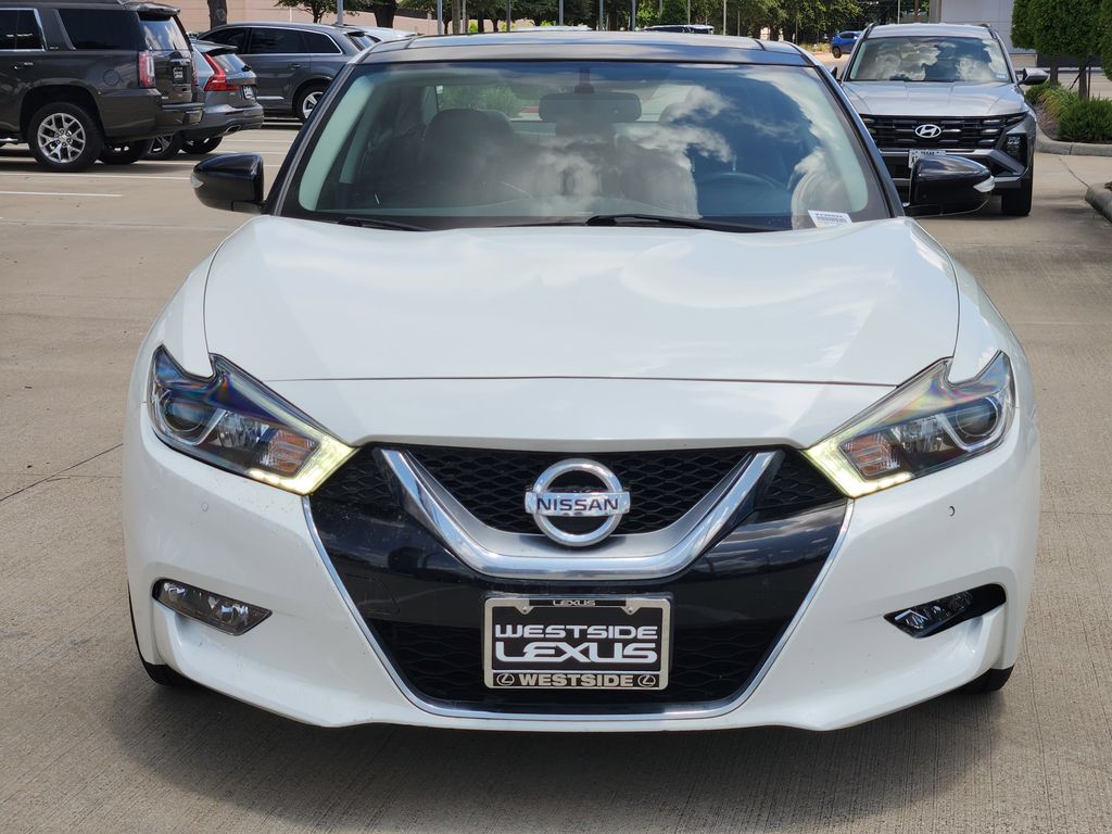 2017 Nissan Maxima 3.5 SL White at DeMontrond Automotive Group