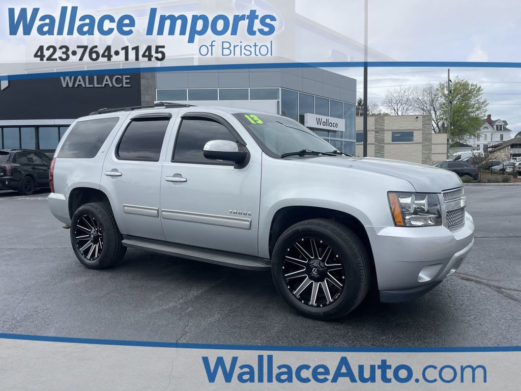 Silver Ice Metallic 2013 Chevrolet Tahoe LT 4WD SUV / Crossover Four-Wheel Drive 6-Speed Automatic Overdrive