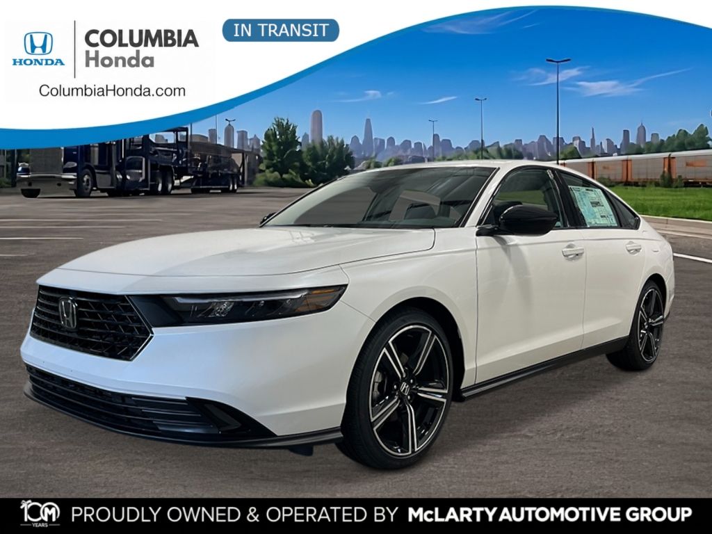 Platinum White Pearl 2026 Honda Accord Sedan Front-Wheel Drive Continuously Variable Transmission