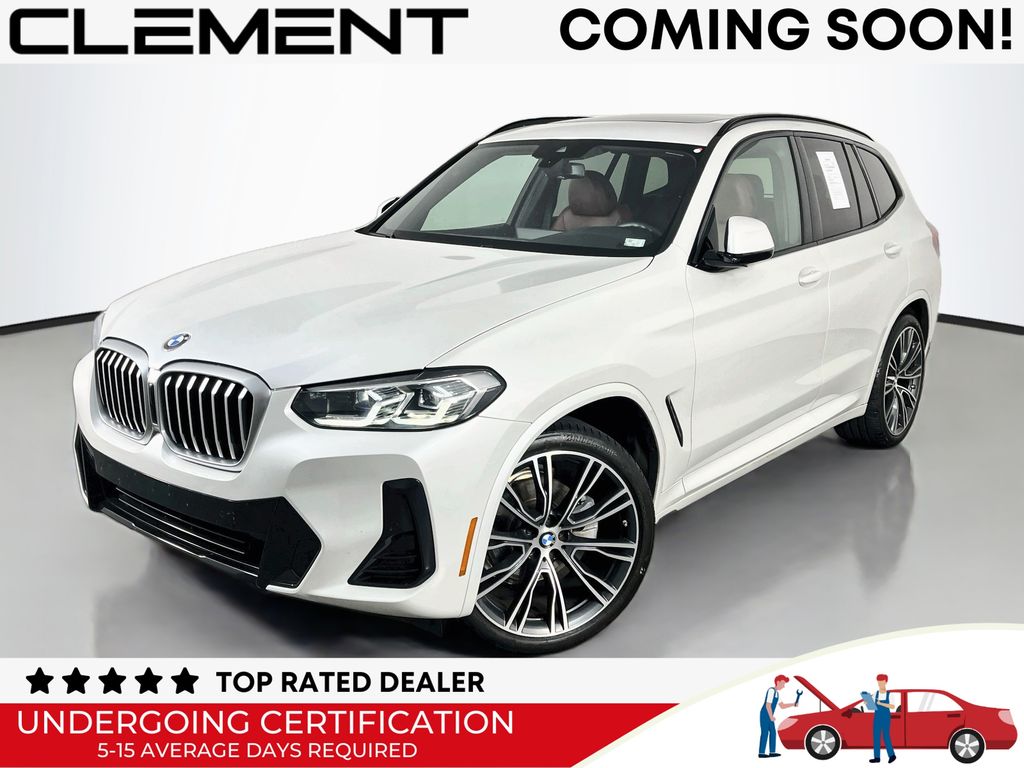 Alpine White 2023 BMW X3 SUV / Crossover Rear-Wheel Drive 8-Speed Automatic