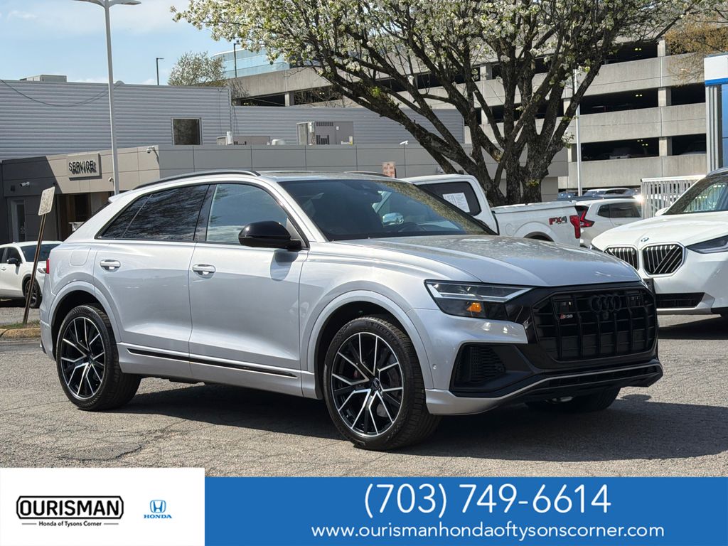 Florett Silver Metallic 2021 Audi SQ8 4.0T quattro Premium Plus SUV / Crossover All-Wheel Drive 8-Speed Automatic