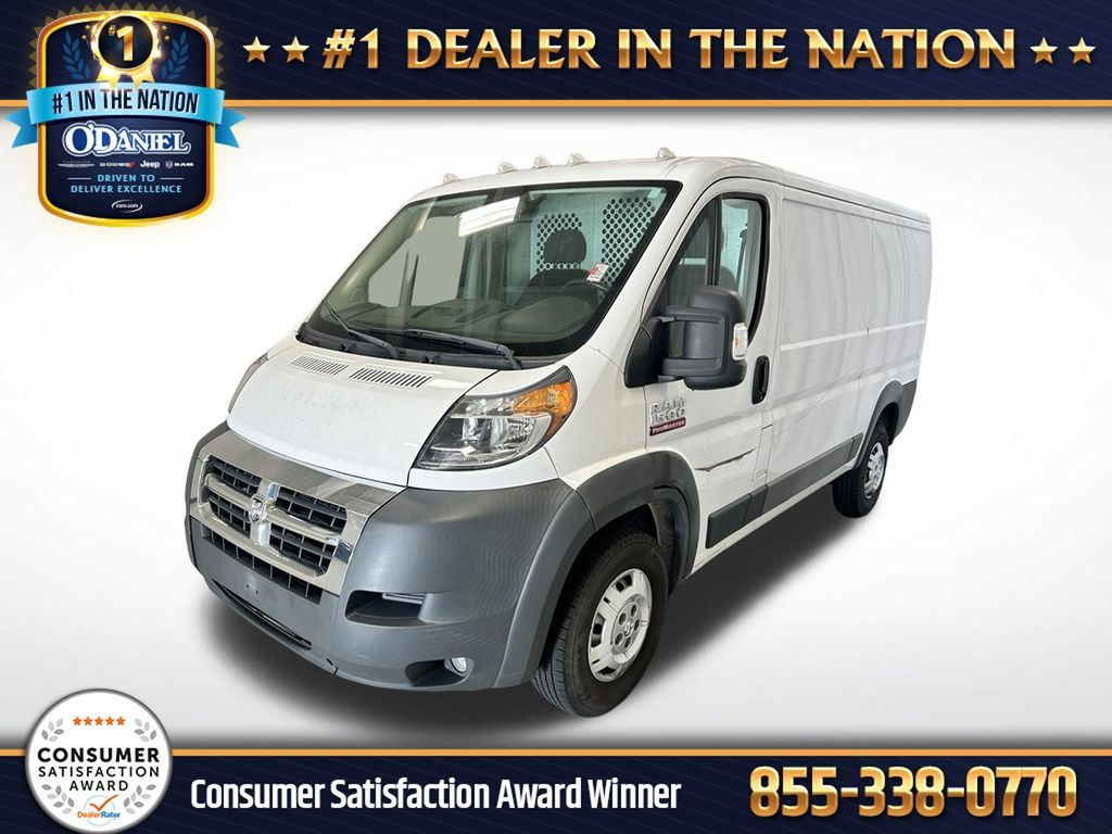Bright White Clearcoat 2017 RAM ProMaster Van Front-Wheel Drive 6-Speed Automatic