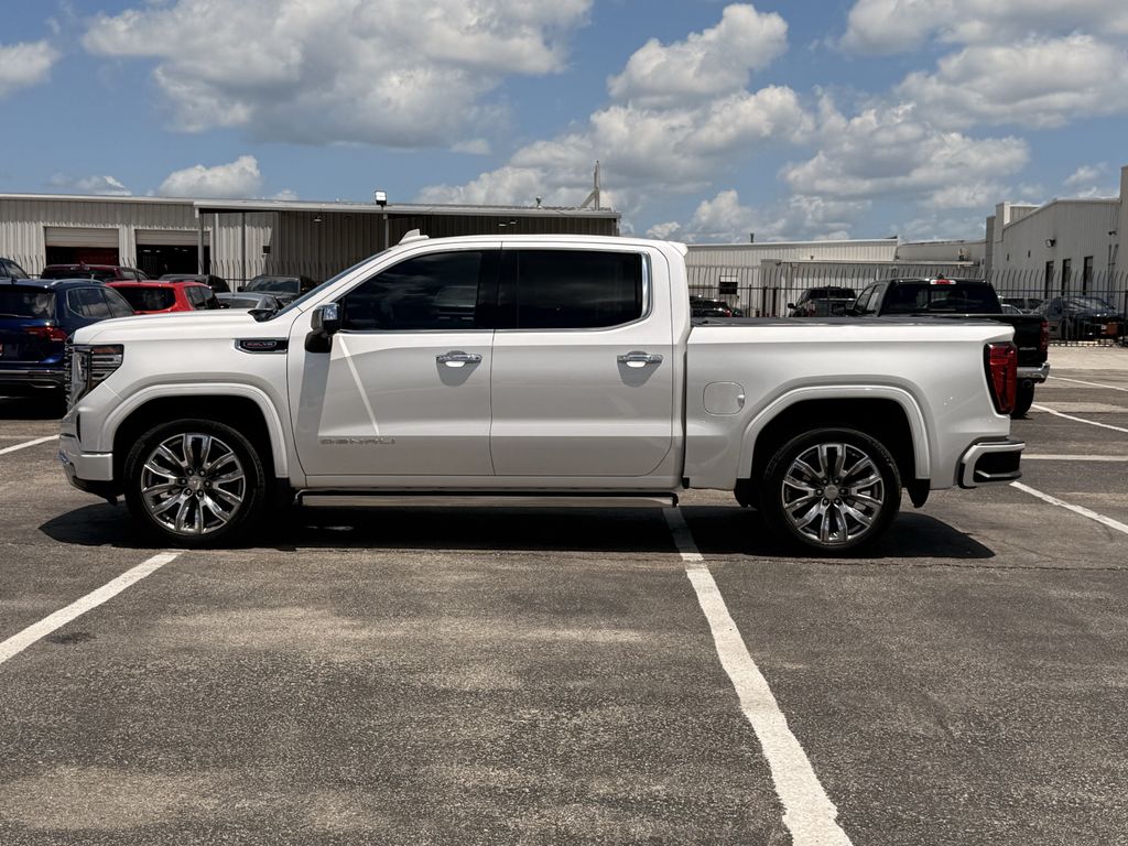 2024 GMC Sierra 1500 Denali White at Bayshore Chrysler Jeep Dodge Ram