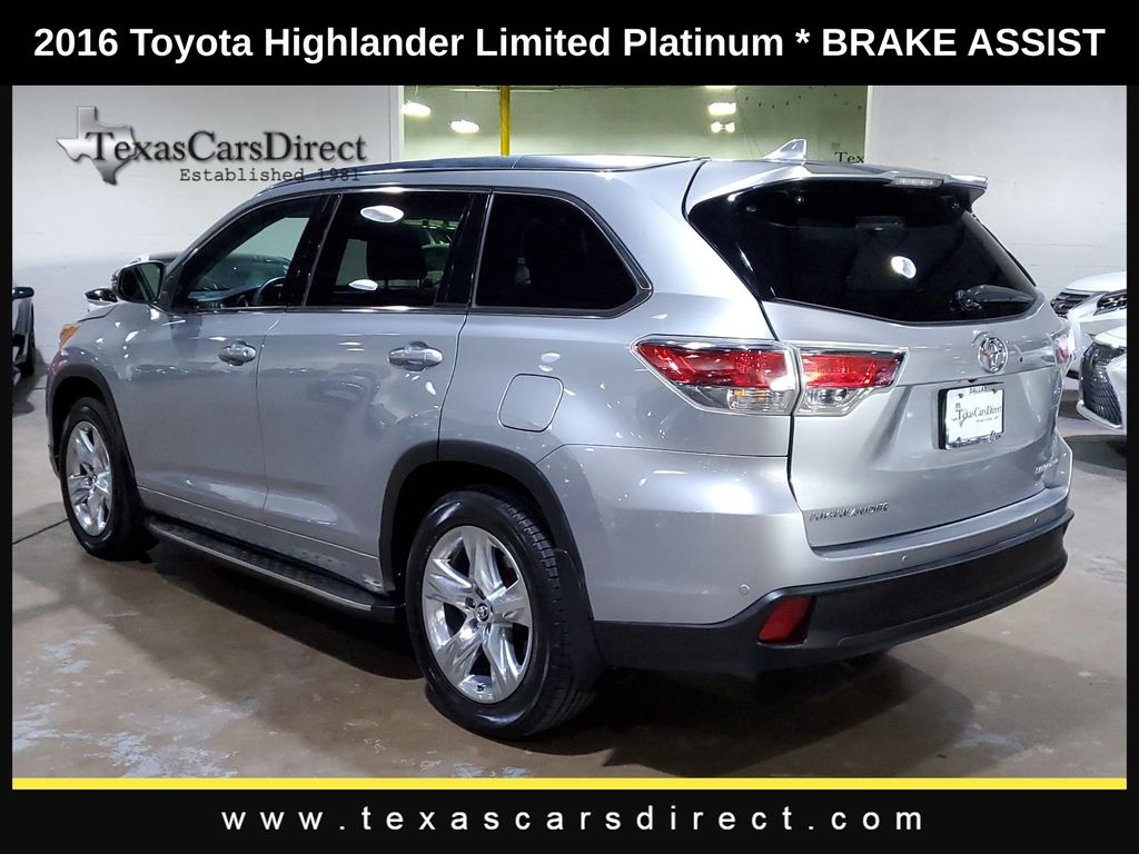 2016 Toyota Highlander Limited Platinum V6 12