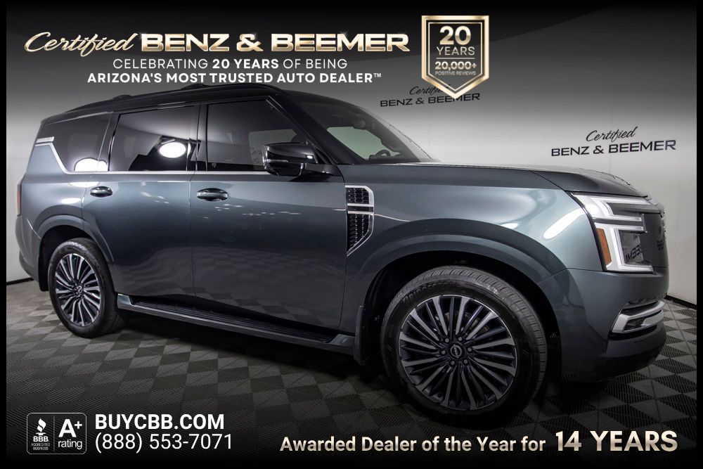 Gun Metallic/Super Black 2026 Nissan Armada SUV / Crossover Four-Wheel Drive 9-Speed Automatic