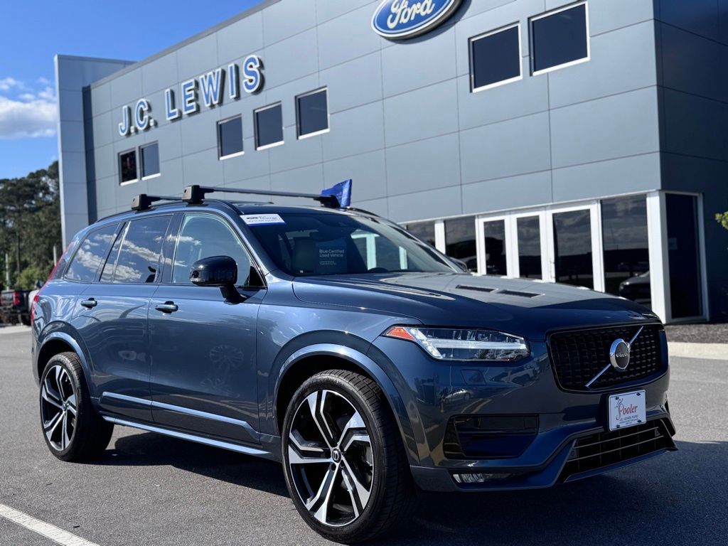 Denim Blue Metallic 2021 Volvo XC90 T5 R-Design FWD SUV / Crossover Front-Wheel Drive Automatic