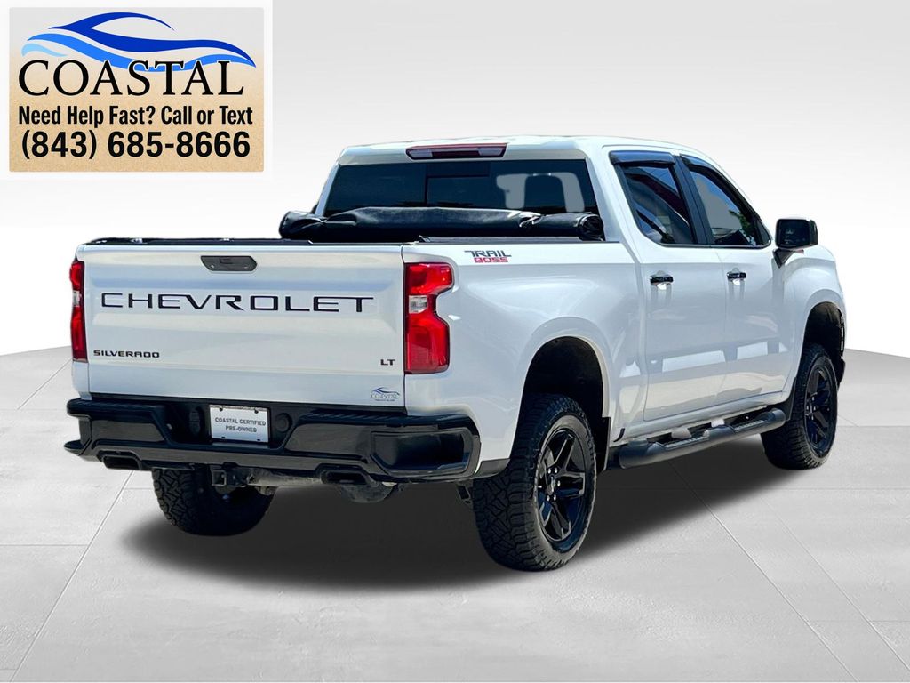 2021 Chevrolet Silverado 1500 LT Trail Boss White at Bob Mills Chevrolet
