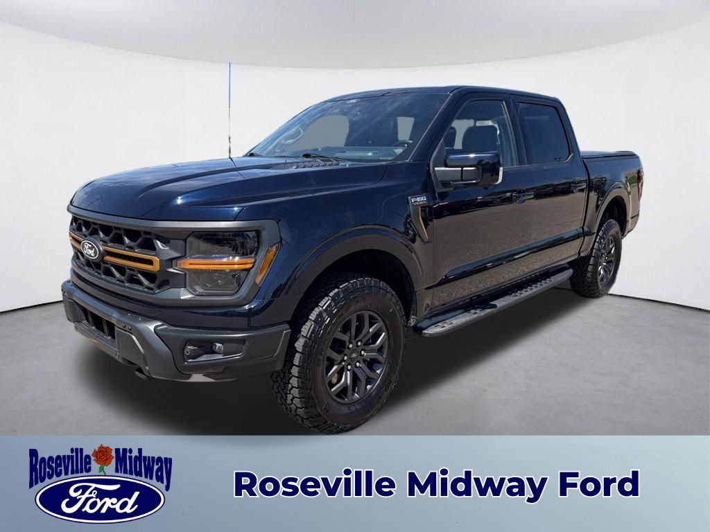 Antimatter Blue Metallic 2025 Ford F-150 Pickup Truck Four-Wheel Drive Automatic