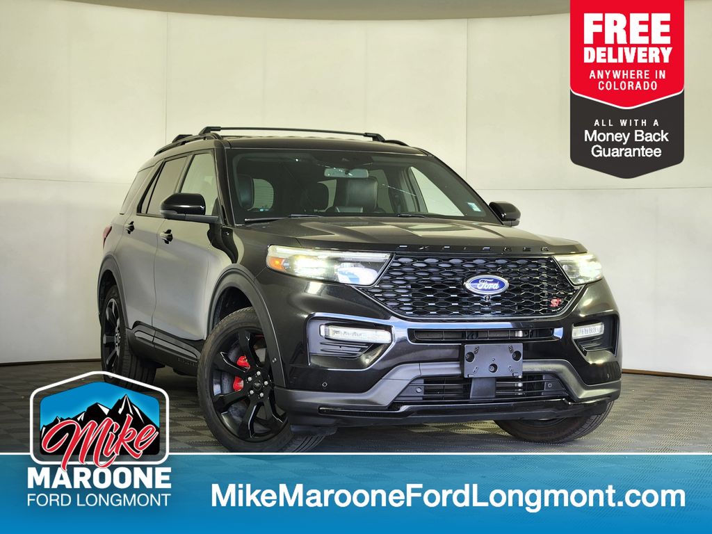 Black Metallic 2020 Ford Explorer SUV / Crossover All-Wheel Drive Automatic