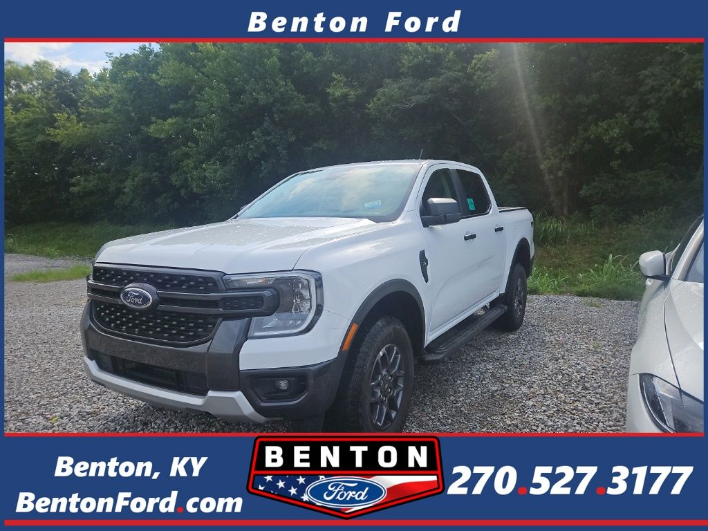 Oxford White 2025 Ford Ranger Pickup Truck Four-Wheel Drive Automatic