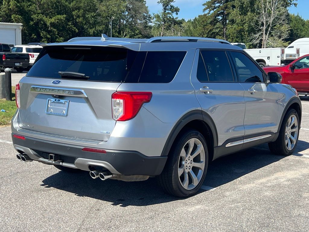 2020 Ford Explorer Platinum Silver at Stokes Mazda