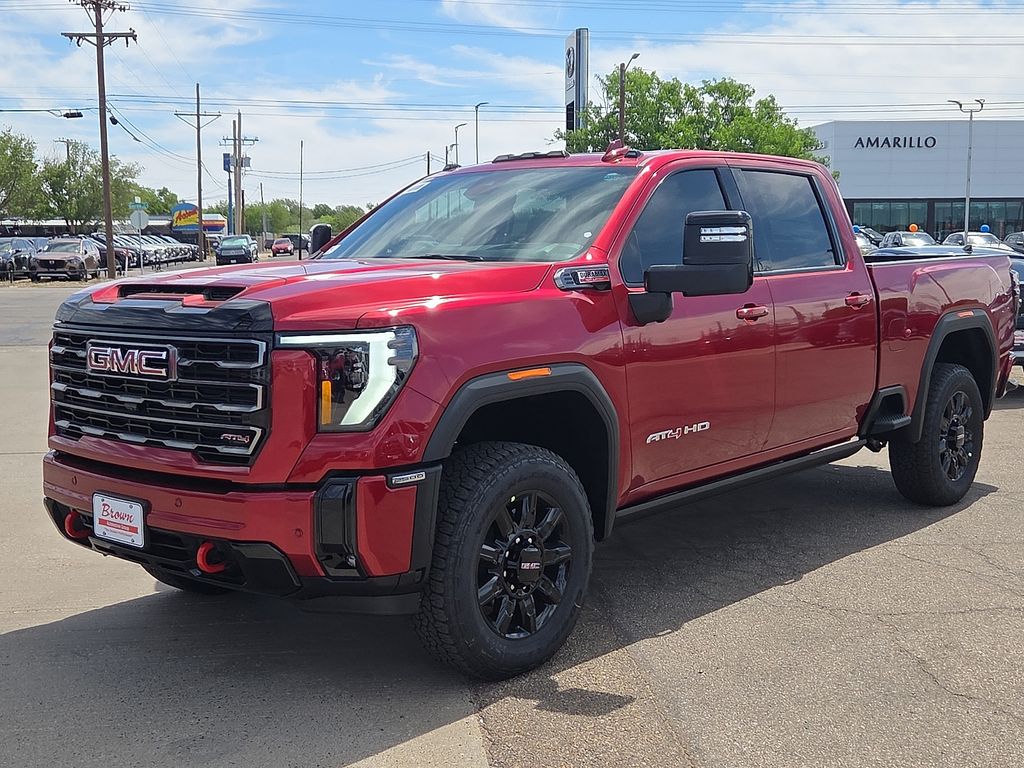 2026 GMC Sierra 2500HD AT4 Red at Brown Buick GMC
