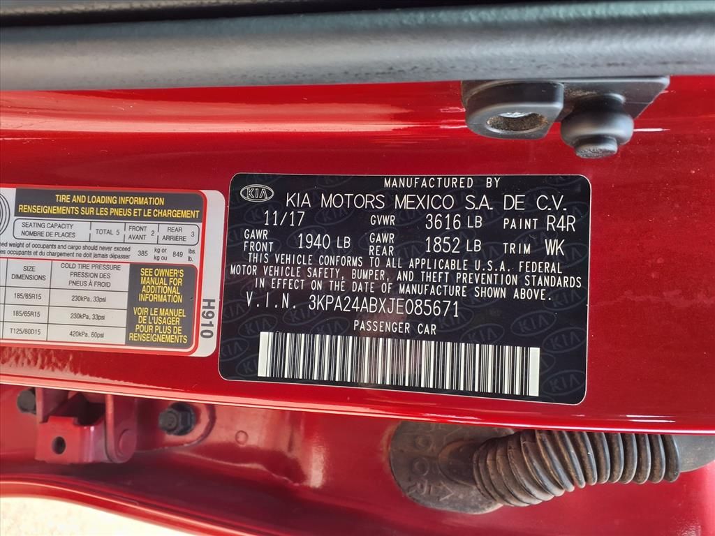 2018 Kia Rio S - 11