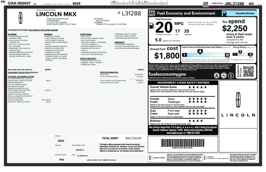 Used 2018 Black Lincoln Reserve image 5