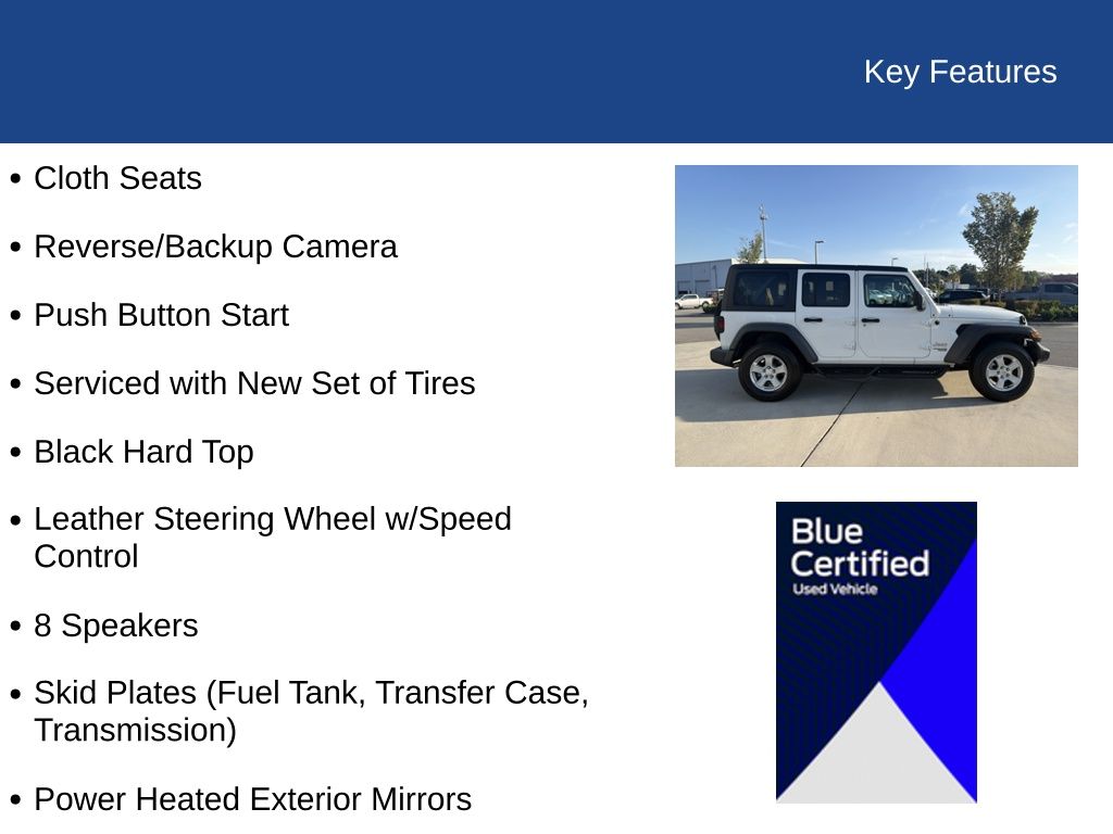 2020 Jeep Wrangler Unlimited Sport S 4x4