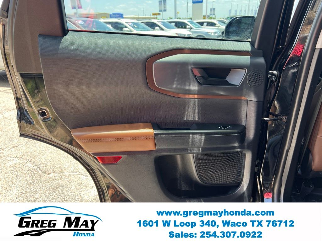 2023 Ford Bronco Sport Outer Banks Black at Greg May Honda